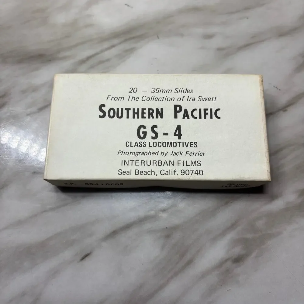 Vintage Southern Pacific GS-4 35mm Film Slides Set of 20